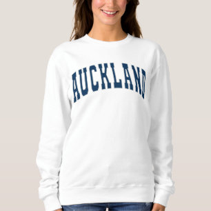 Auckland NZ Vintage College Varsity Stil Sweatshi T Shirt