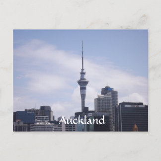 Auckland Skyline Vykort