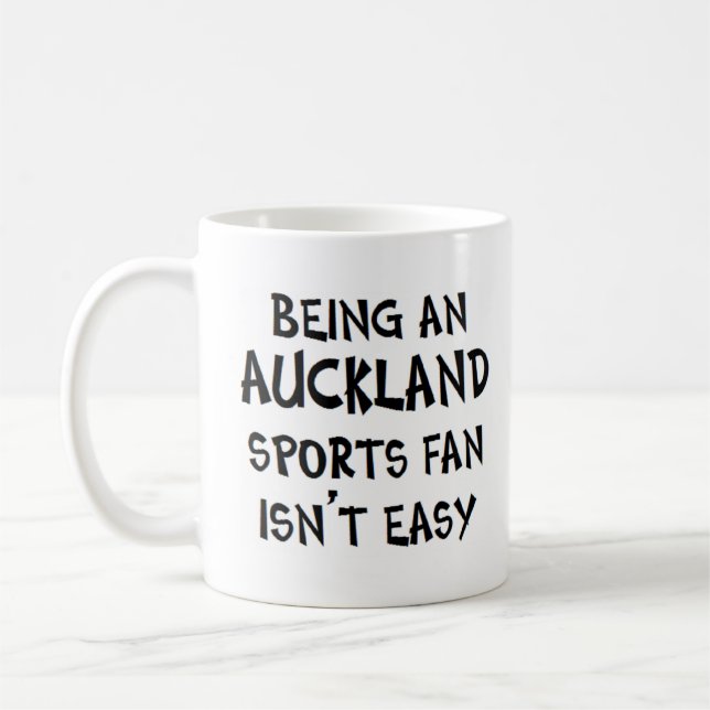 auckland sports fan, being kaffemugg (Vänster)