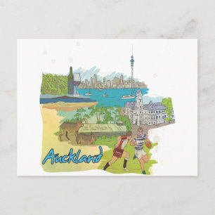 Auckland Vykort