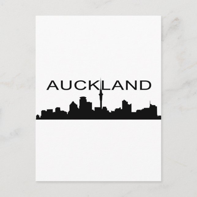Auckland Vykort (Framsida)