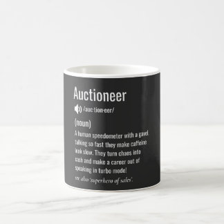 Auctioneer Appreciation Real Estate Kaffemugg
