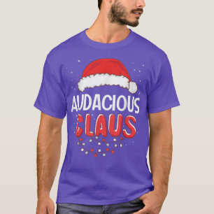 Audaciär Jultomten Jul Matching Costume T Shirt