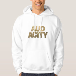 Audacity Guld Sprucken Metallisk 3D Rebel Royale Hoodie