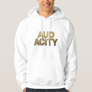 Audacity Guld Sprucken Metallisk 3D Rebel Royale Hoodie