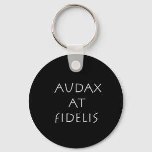 Audax at i fidelis nyckelring