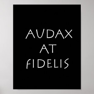 Audax at i fidelis poster