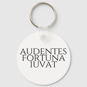 Audentes Fortuna Iuvat Nyckelring