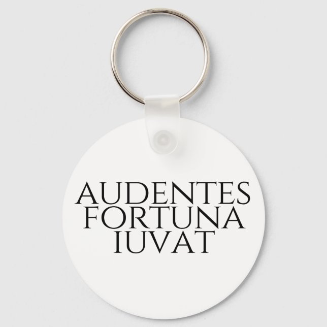 Audentes Fortuna Iuvat Nyckelring (Framsida)