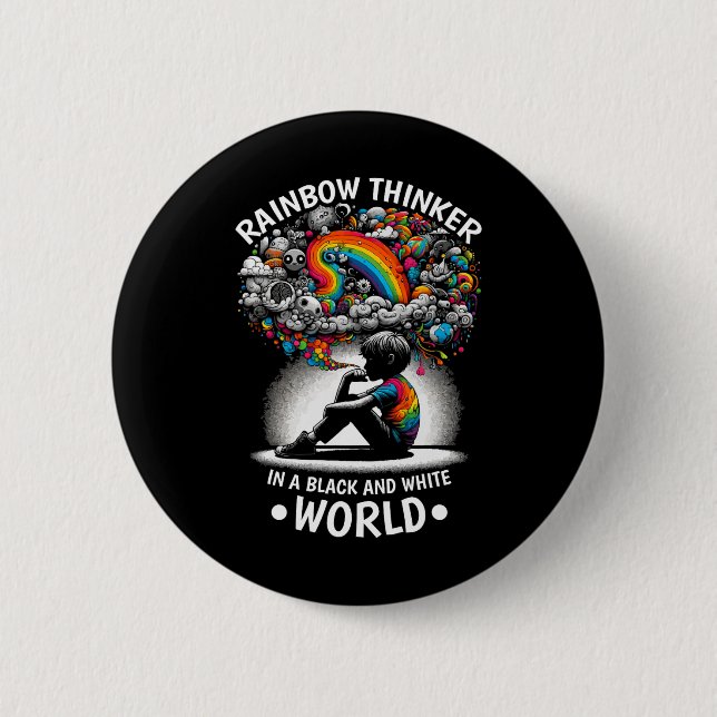 Audhd Autism Adhd Autistic Spectrum Neurodiversity Knapp (Framsida)