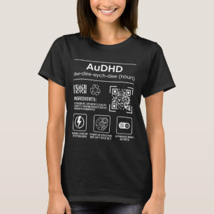 Audhd autism adhd rolig neurodivergent  t shirt