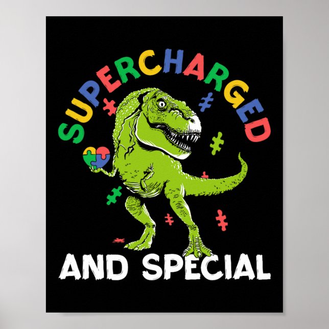 Audhd Disability Autism Adhd Neurodiversity Poster (Framsidan)
