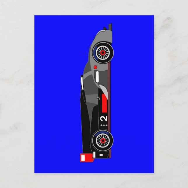 Audi R18 TDI Vykort (Framsida)