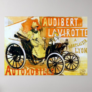 Audibert et Lavirotte Automobiles Poster