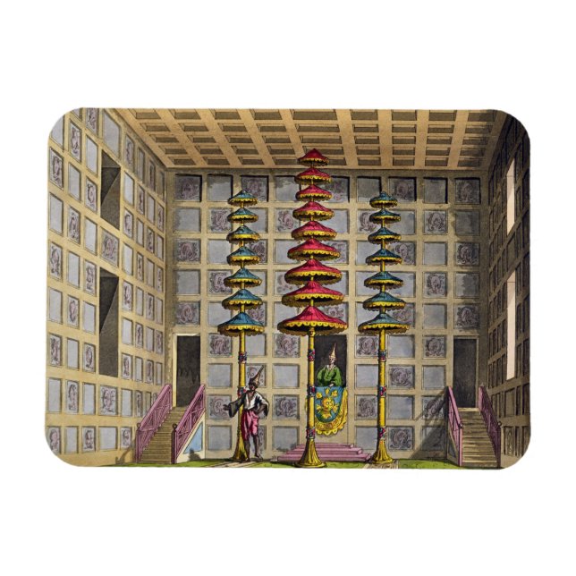 Audience Hall, Cochin China, 88 från Le Cos Magnet (Horisontell)