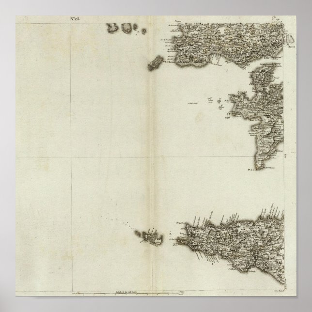 Audierne, grad de Brest Poster (Framsidan)