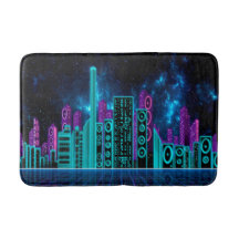 Audio City-1 Bath Mat