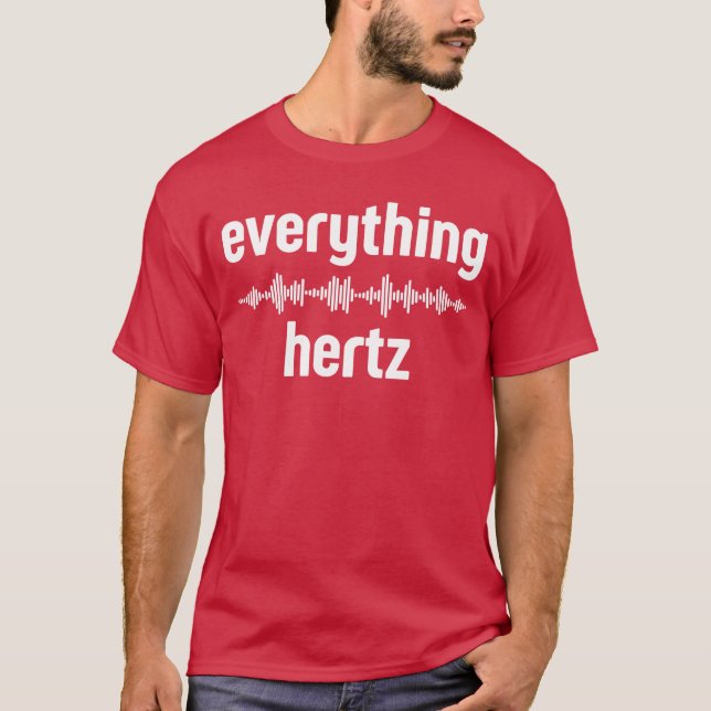 Audio Engineer Funny Sound Guy Studio Music Everyt T Shirt (Framsida)
