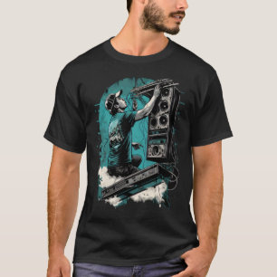 AUDIO för installation av AV-tekniker Loudhögtalar T Shirt