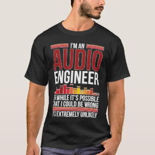 Audio Ingenjör Audio Engineering 1 T Shirt