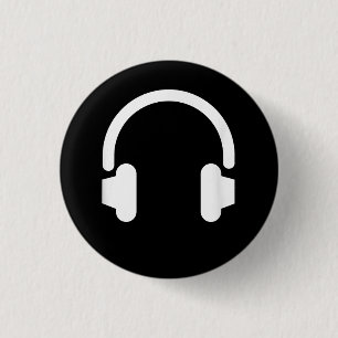 Audio Ingenjör Audiophile Dj Music Älskare Headpho Knapp