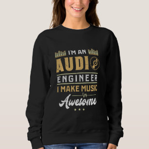 Audio Ingenjör Fantastisk Music Ljud Ingenjör T Shirt