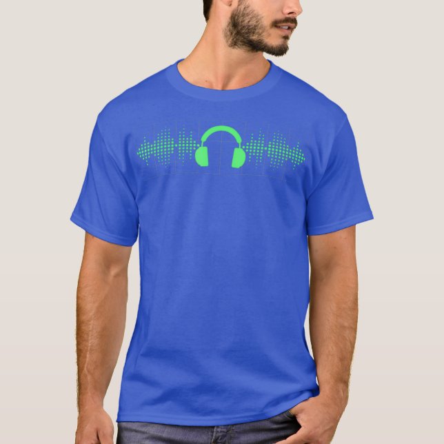 Audio Ingenjör hörlurar för Audiophile och Fläkt T Shirt (Framsida)