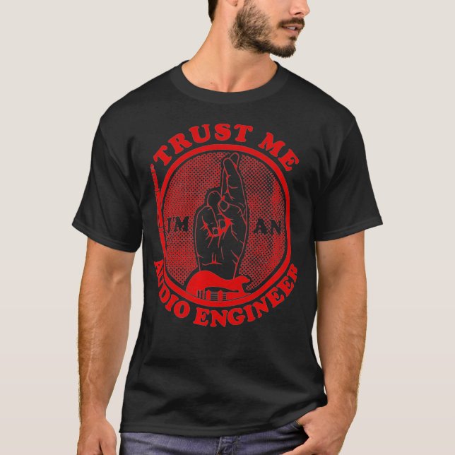 Audio Ingenjör LJUD INGENJÖR Premium T Shirt (Framsida)
