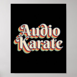 Audio Karate 70's Show  Poster