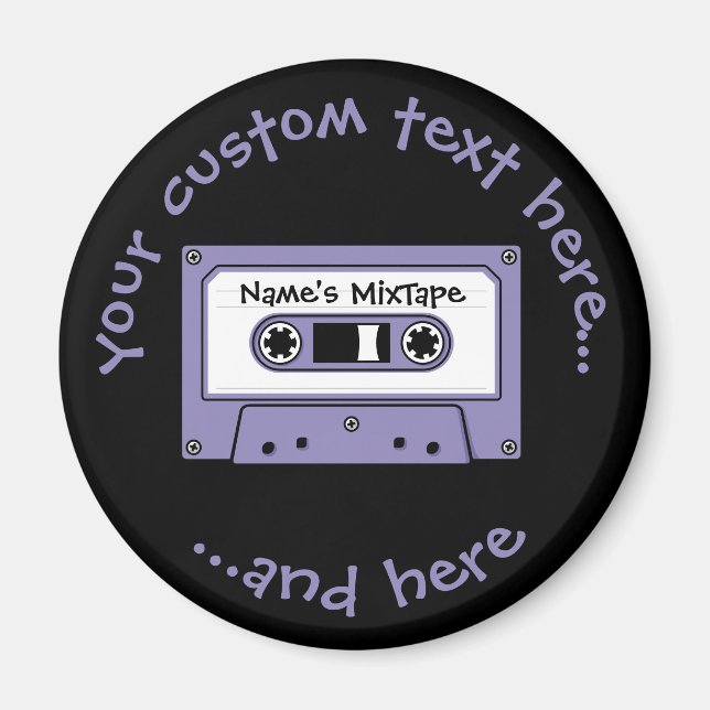 Audio Kassettband Magnet (Framsidan)