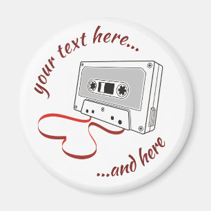 Audio kassettmagnet magnet