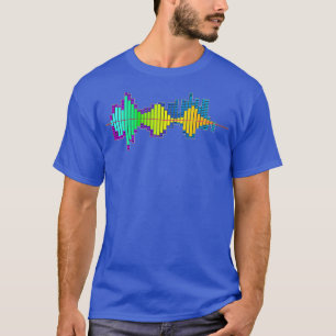 Audio Ljud Vinkar Musiker T Shirt