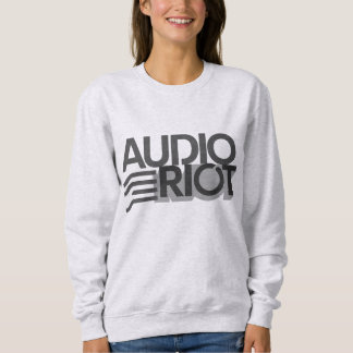 Audio Riot Dags att Audio Tyst Tröja Kvinnor