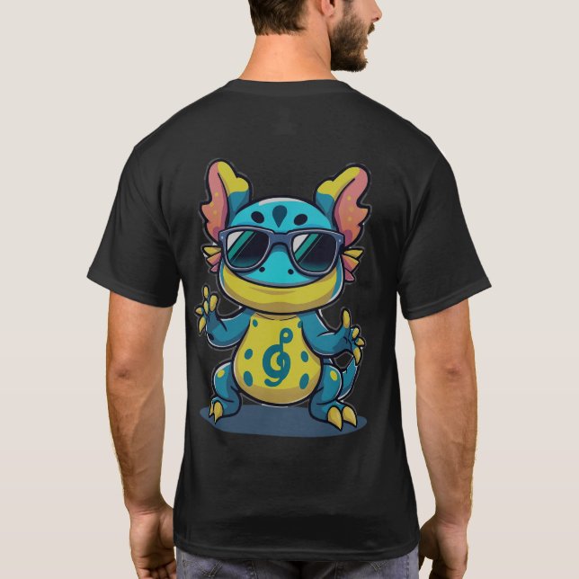 Audio Riot Otto Riot Head T Shirt (Baksida)