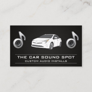 Audio Speaker Subwoofer Automatisk installation Visitkort