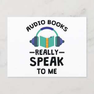 Audiobooks Verkligen tala med mig Audiobook Älskar Vykort