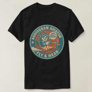 Audiogram Aviator Fly & Hör T Shirt
