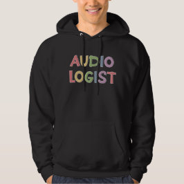 Audiolog Doktor i Audiology Studenten Gifts Hoodie