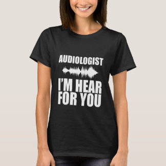 Audiolog, jag hör mig för dig t shirt