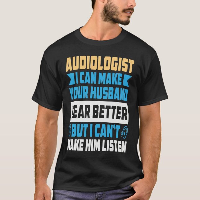 Audiologist Health Care Student Hearing Loss Doc A T Shirt (Framsida)