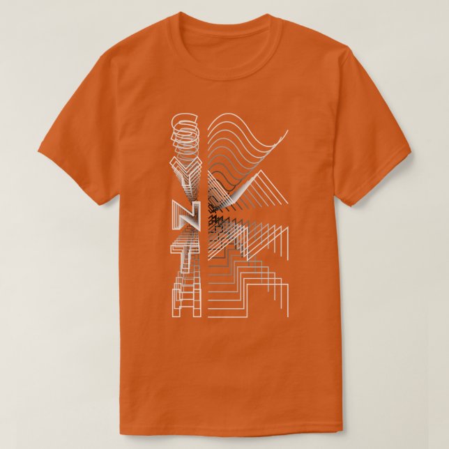 Audion Synth Waveform Analog Design Modular Gift 4 T Shirt (Design framsida)