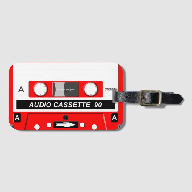 Audions kassett bagagebricka (Framsida horisontal)