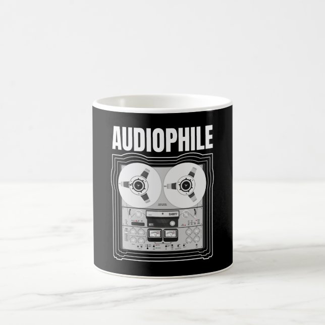 Audiophile Tape Recorder Tape Recorder Kaffemugg (Center)