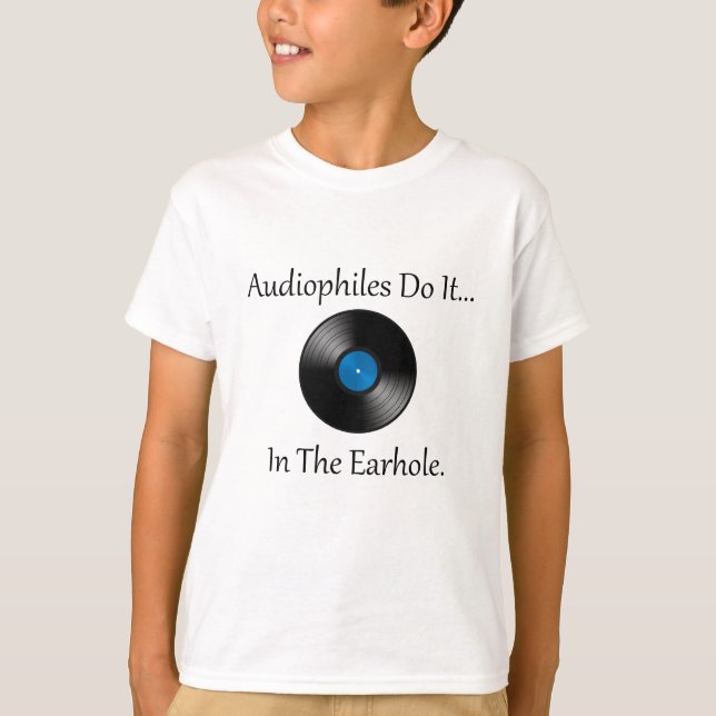 Audiophiles gör det... I Ögonhålet. Tee (Framsida)