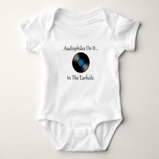 Audiophiles gör det... I Ögonhålet. Tee Shirt (Framsida)