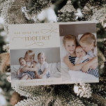 AudioREY Guld Cute-julkort - födelsemeddelande Julkort<br><div class="desc">AudioREY Guld Kute Julkort,  födelsemeddelande. Anpassa kortets framsida med 2 foton,  din familj namn och året. Anpassa baksidan med en Julhälsningar- eller familjedom som tillval,  och din familj namn.</div>