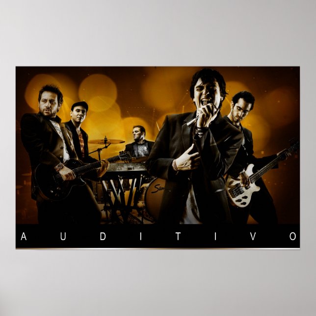 auditivo amarillo poster (Framsidan)