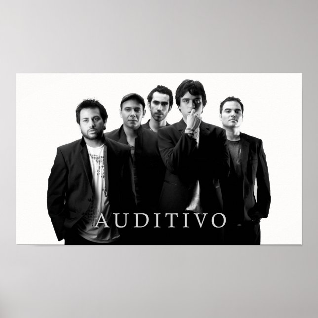 Auditivo blancoynegro poster (Framsidan)
