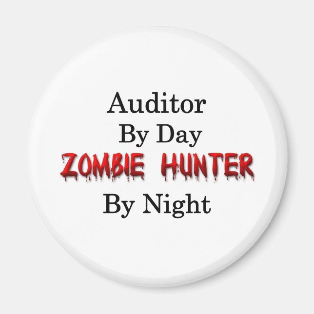 Auditor/Zombie Hunter Magnet (Framsidan)