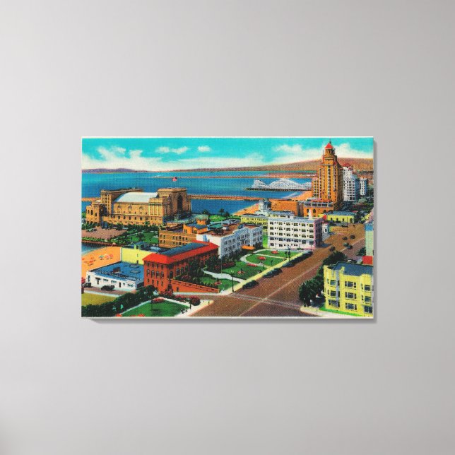 Auditorium med förbiseende och Auditorium Canvastryck (Framsida)